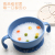 New Silicone Straw Baby Bowl Baby Tableware Suction Cup Soup Baby Bowl with Straw