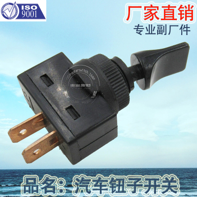 Factory Direct Sales Buttons Ignition Switch with Light 12V Automobile Modified Switch 2 Pins ASW-14-101