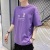 Summer New Oversized Men's WearT-shirt Korean Foreign Trade Men's Short Sleeve Cross-Border Wholesale 5 Yuan Stall Stock