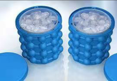 Silicone ice bucket