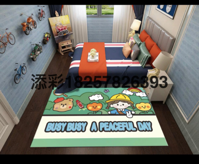 Children's Carpet Cartoon Carpet Novel Carpet Multi-Specification