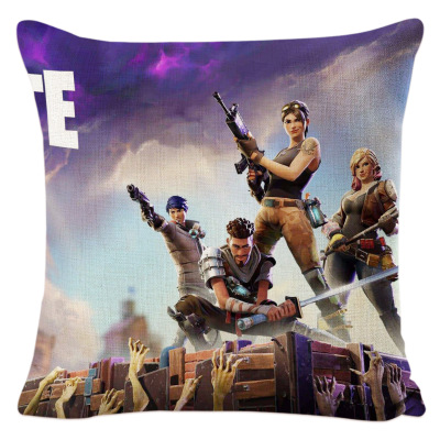 Wish Amazon Home Bastion Pillow Night Anime Cushion with Core Pp Cotton Custom Linen Pillow Cover