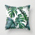 Foreign Trade Hot Cartoon Style Tropical Leaves Succulent Polyester Throw Pillow Cushion Cover Factory Direct Sales