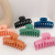 Japanese and Korean Ins Hairpin Hairpin Paint Big Hair Claws Frosted Color Barrettes Cute Bath Hairpin Wash Headdress