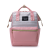 Trendy Mummy Bag Multi-Functional Fashion Hand-Carrying Backpack Large Capacity Cartoon Baby Diaper Bag Feeding Bottle Insulation Diaper Bag