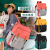 2020 New Korean Style Fashion Color Contrast Multi-Functional Mummy Bag Large Capacity Trailer Mummy Bag