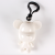 Taobao TikTok Big Head Bear Stick-on Crystals Keychain Pendant Craft Gift Bear Key Ring Young Couple Pannier Bag Factory