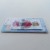 Card-Mounted Seamless Three Crystal Branch Hook Blister Card Packaging Hook Seamless Coat Hook behind Door Punch-Free