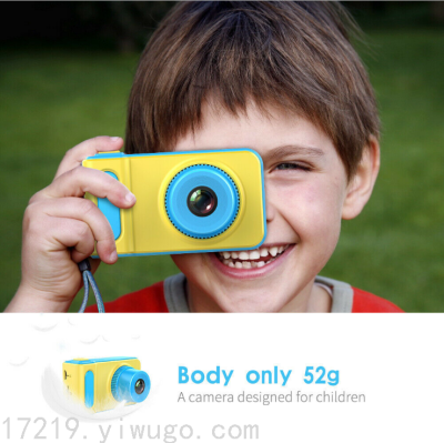 New Children's Digital Camera Hot Selling Product Cartoon Children's Environmental Protection Toy Mini Camera Can Take 