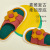 2021 Summer New Cute Women's Little Red Flower Thick Soft Bottom Home Environment Breathable Sandals Fashion Girls' Slippers