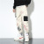 Trendy Brand Men's Overalls Japanese Youth Versatile Multi-Pocket Cargo Pants Ankle Banded Pants Trendy Casual Pants Men's Pants