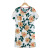 Middle-Aged Female Mother Summer Dress Middle-Aged and Elderly Short Sleeve Printed Skirt 2021 New Western Style plus Size Top