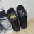 Summer Breathable Korean Style Fashion Black Bat Men's and Women's Casual Couple Home Indoor Bathroom Drooping Sandals