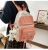 Primary School Student Schoolbag Female Middle School Student Junior High School Student Cute Spliced Grade 3 to Grade 6 College Students' Backpack Backpack Bags