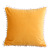 Solid Color Netherlands Velvet Small Fur Ball Lace Pillow Ins Style Velvet Pillow Velvet Sofa Chair Cushion