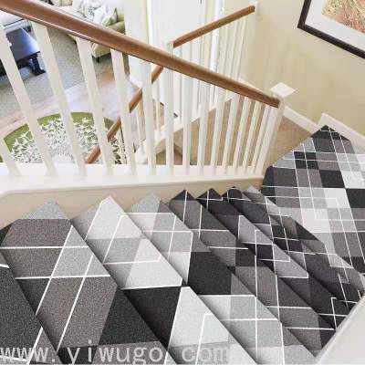 Factory Wholesale Living Room Carpet Floor Mat 3D Printing Household Carpet Minimalist Creative Carpet Stair Carpet