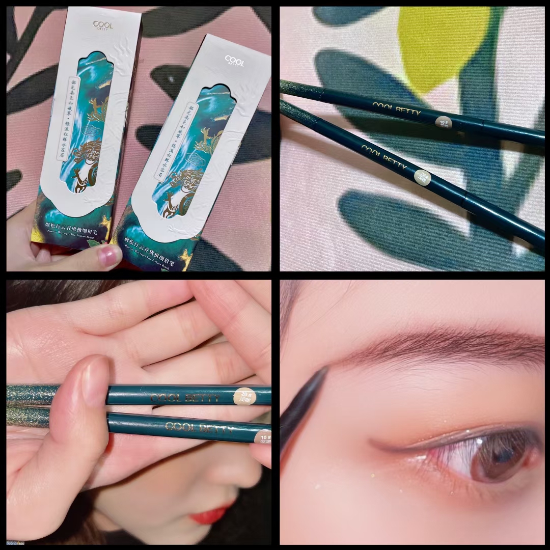 ❕俏美人烟松行云青黛极细眉笔-38032
🌟线条细入微 描画精雕眉