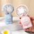 USB Small Fan Student Dormitory Portable Portable Electric Fan Cute Spaceman Fan Rechargeable Handheld Small