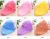 Korean Style Coral Velvet Hair-Drying Cap Hair Drying Towel Super Absorbent Bow Thickened plus-Sized Large Shower Cap Triangle Beauty Cap