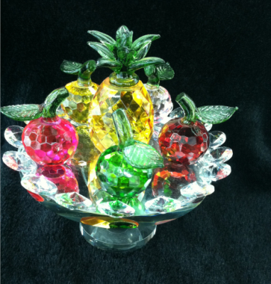 Crystal Pineapple Fruit Plate