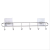 Stainless Steel Row Hook Kitchen and Bathroom Hook Clothes Hook behind Doors Seamless Sticky Hook Nail-Free Kitchen Rack Wall-Mounted