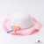 Wavy Brim Summer Sun Protection Princess Hat Beach Sun Hat Girl's Cap Foldable Sun Hat