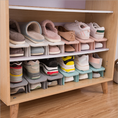 Dual-Tier and Detachable Combination Simple Shoe Rack Creative Storage Shoe Rack Household Shoes Storage Rack