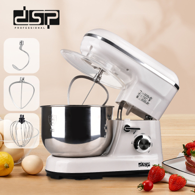DSP Stand Mixer Household Automatic High Power 5 Liters Flour-Mixing Multi-Function Kneading Dough Cream Egg Beater