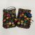 Factory Direct Supply Coconut Shell Mobile Phone Bag Women's Handbag Coconut Shell Bag Horizontal Square Zipper Mobile Phone Bag