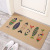 Factory Customized Carpet Linen Rubber Floor Mat Kitchen Mat Modern Minimalist Bedroom Door Plastic Footpad