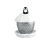 Silica Gel Tea Hold South Korea Cute Stainless Steel Tea Funnel Floating Tea Making Device Tea Strainer