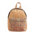 New Mini Backpack Backpack Customized Creative Wood Grain Composite Backpack Waterproof Cork Student Backpack