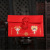 Wedding Supplies Red Envelope Fabric Red Envelope New Satin Creative Embroidery Personality Red Envelop Containing 10,000 Yuan Gift Seal