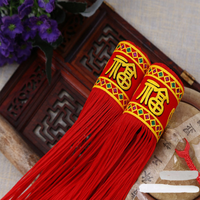Factory Wholesale Chinese Knot Fringe Ornaments Accessories Pendant Tassel Hand-Woven Chinese Knot Foreign Affairs Gift