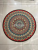 Linen round Printed Carpet