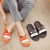2021 Lufu Korean Style Slippers Women's Summer Outerwear Internet Celebrity All-Matching Slippers  in Stock Wholesale