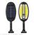 New Solar round Wall Lamp Led Cob Garden Lamp Home Solar Human Body Induction Lamp Outdoor