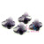 Factory Direct Supply Crystal Bracelet DIY Bead Accessories 10mm Middle Hole Butterfly Pendant Hair Accessories