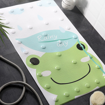 [Find Factory] Cartoon PVC Bathroom Bathroom Anti-Slip Mats Shower Room Bathtub Sucker Floor Mat