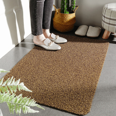 Outdoor Entrance Solid Color Scraping Floor Mat Carpet Outdoor Door Dust Removal Door Mat Household Foot Mat Sub-Generation