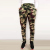 Women's Spring and Autumn Camouflage Women's Trousers Large Size Slimming Harem Casual Pants Outdoor Sports Tapered Overalls