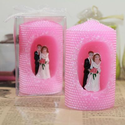 Bride and Groom Candle Wedding Ceremony Candle Wedding Decoration Candle Hotel Scene Setting Supplies