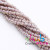 DIY Children's Beaded Handcraft Jewelry Material Accessories 3 * 8mm Peanut Beads Small Waist Dog Bone Electroplating Color