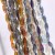 Factory Direct Supply Crystal Mosquito-Proof Curtain Material Fashion Bracelet String Beads Accessories Electroplated Glass Olive Beads