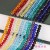 Factory Direct Supply 4 * 6mm Crystal Glass Flat Bead Beads DIY Ornament Accessories Hollow Bead Beads Can Be Customized