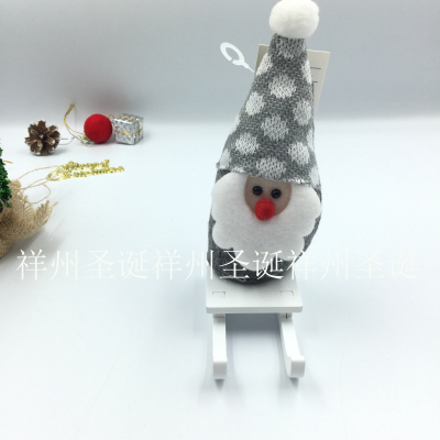 Factory Direct Sales Christmas Decoration Christmas Gift Christmas Tree Decoration Snow Car Elf