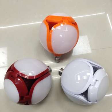 LED bulb, LED light LED lamp, folding soccer design, colors optional, sizes optional, 40w