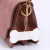 Creative Cute Bone Shape Handbag Pendant Car Key Ring Decorative Object Men and Women Key Ring Ornaments