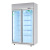 Three-Door Big Handle Upright Refrigerated Display Cabinet Fresh-Keeping Freezer Supermarket Beverage Showcase