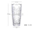 2Factory Direct Sales Crystal Glass Vase Hydroponic Rich Bamboo Lily Flower Arrangement Container Creative Decorations Ornaments